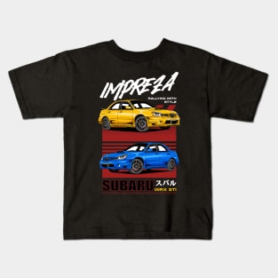 Impreza WRX Rally Car Kids T-Shirt